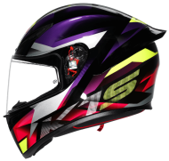 Каска K1 S E2206 - FASTLAP BLACK/PURPLE/PINK