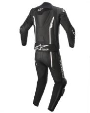 Salopetă ALPINESTARS LEATHER TEAM MISSILE V2 NEGRU/ALB