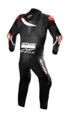 Δερμάτινο κιτ ALPINESTARS GP PLUS V4 1PC - ΜΑΥΡΟ/ΛΕΥΚΟ