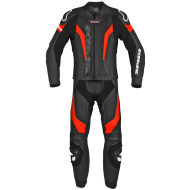 ΔΕΡΜΑΤΙΝΗ ΜΟΤΟΣΥΚΛΕΤΙΚΗ ΟΜΑΔΑ SPIDI LASER TOURING Κόκκινο/Μαύρο 2 ΤΕΜ