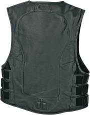 ICON Regulator™ D30® Leather Motorcycle Vest