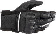Mănuși din piele ALPINESTARS PHENOM-AIR BK/WT