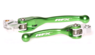Set manete flexibile forjate RFX Race (verde) KX65/85/100 00-16 KX125/250 00-08