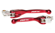 Set manete flexibile forjate RFX Race (roșu) - Honda CRF250/450 07-16