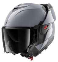 SHARK OXO Gun Silver Modular κράνος