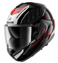 Αρθρωτό κράνος SHARK OXO RYDGER Μαύρο/Ασημί/Κόκκινο