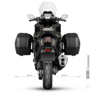 Kit de montare pentru carcase SHAD 3P SYSTEM KYMCO CV3 550 '22