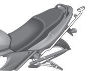 Монтажен комплект за куфари SHAD TOP MASTER SUZUKI BANDIT 650 '07-'09