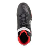 Ghete Moto ALPINESTARS FASTER-3 RIDEKNIT NEGRU/ALB/ROSU
