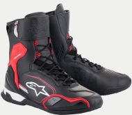 Cizme moto ALPINESTARS SUPER FASTER NEGRU/ROSU