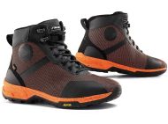 Motorcycle Boots FALCO HYKE BLACK/ORANGE