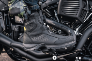 Motorcycle boots ICON STORMHAWK BLACK