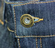 Τζιν μοτοσικλέτας TRILOBITE 1860 TON-UP σκούρο μπλε λεπτή εφαρμογή