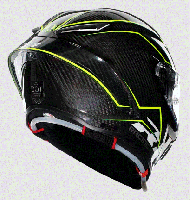 МОТО КАСКА AGV PISTA GP RR PERFORMANTE CARBON/YELLOW FLUO