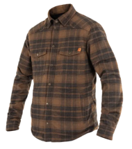 Motorcycle shirt JOHN DOE WOODY BROWN