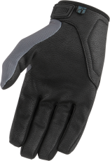 Motorcycle gloves ICON HOOLIGAN CE - GRAY