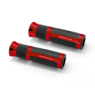 Motorcycle grips BARRACUDA B-LUX RACING GRIPS RED