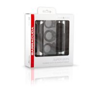Κράση μοτοσυκλέτας BARRACUDA GRIPS RACING SILVER