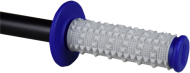 Moto grips SCAR DENSITY GRAY/BLUE