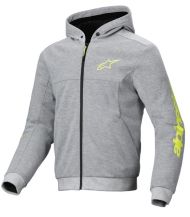 Мото суитшърт ALPINESTARS CHROME V2 Gray/Yellow Fluo