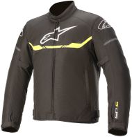 Geaca moto ALPINESTARS T-SPS WATERPROOF BLACK/NEON GALBEN