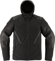 Motorcycle jacket ICON BASEHAWK2 BLACK