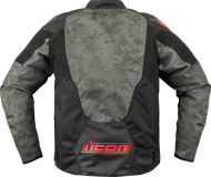 ICON Overlord3™ CE Magnacross CE DARK GRAY Motorcycle Jacket