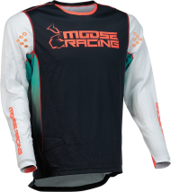 Мотокрос блуза MOOSE RACING AGROID TEAL/BLACK