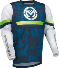 Мотокрос блуза MOOSE RACING SAHARA WHITE/BLACK/BLUE