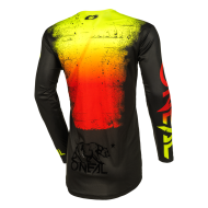 Motocross shirt O'NEAL MAYHEM SCARZ BLACK/RED V.24