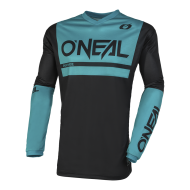 Motocross shirt O'NEAL THREAT AIR V.23 BLACK/TEAL