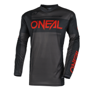 Motocross blouse O`NEAL ELEMENT RACEWEAR BLACK/GRAY/RED V.25