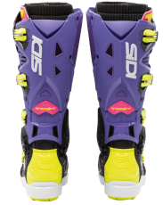 Motocross boots SIDI CROSSFIRE 3 SRS BLACK VIOLET/FLUO