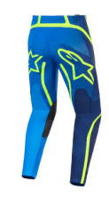 Pantaloni de motocross ALPINESTARS FLUID APEX ALBASTRU/GALBEN