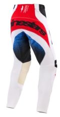 Pantaloni motocross ALPINESTARS TECHSTAR KNIF NEGRI/ALB/ROȘI