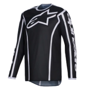 Мотокрос джърси Alpinestars FLUID APEX BLACK/GRAY