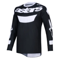 Мотокрос джърси Alpinestars RACER AIR RIWAY BLACK/WHITE