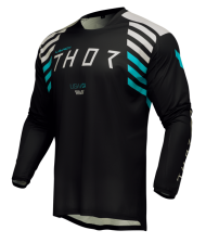 Motocross Jersey THOR LAUNCHMODE ZONE SAND
