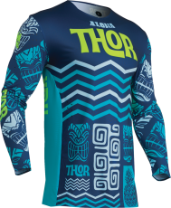 Motocross Jersey THOR PRIME ALOHA BLUE