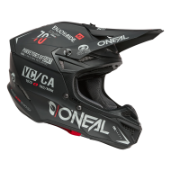 Motocross helmet 5SERIES POLYACRYLITE BRAND BLACK/GRAY