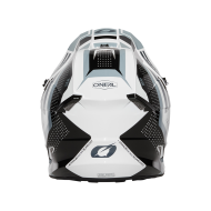 Motocross helmet 5SERIES POLYACRYLITE SPIKE WHITE/BLACK V.25