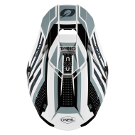 Motocross helmet 5SERIES POLYACRYLITE SPIKE WHITE/BLACK V.25