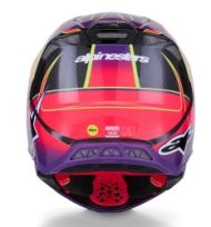 Cască motocross ALPINESTARS SM10 ERA ROZ/VIO/ALB