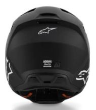 Cască motocross ALPINESTARS SM3 NEGRU-MAT