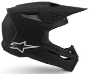 Cască motocross ALPINESTARS SM3 NEGRU-MAT