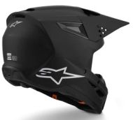 Cască motocross ALPINESTARS SM3 NEGRU-MAT