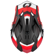 Κράνος Motocross O'NEAL 2SERIES SPYDE V.23 ΜΑΥΡΟ/ΚΟΚΚΙΝΟ/ΛΕΥΚΟ