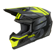 Cască motocross O'NEAL 3SERIES RIDE NEGRU/GRI/GALBEN NEON V.26