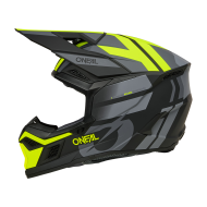 Cască motocross O'NEAL 3SERIES RIDE NEGRU/GRI/GALBEN NEON V.26