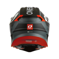 Κράνος Motocross O'NEAL 5SERIES HAZE V.22 ΜΑΥΡΟ/ΚΟΚΚΙΝΟ